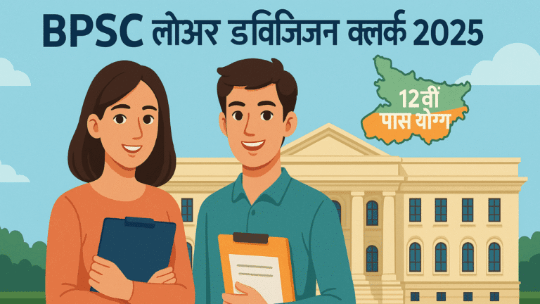 BPSC Lower Division Clerk Recruitment 2025