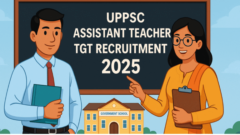 UPPSC Assistant Teacher TGT Recruitment 2025 featured image